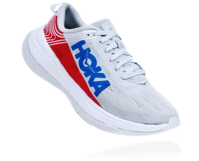 Hoka One One Carbon X - Tenis Corrida Estrada Homem Azuis | PT-5343IBe